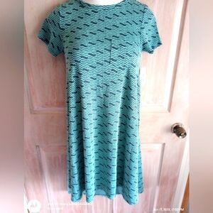 LulaRoe Carly High low pullover dress NWT XXS